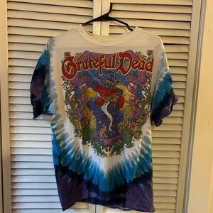 Grateful Dead Tie-Dye Cotton T-Shirt